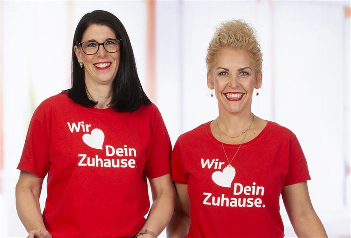 Immobilia25 in der WESPA-Hauptstelle Natascha Beling und Regina Steencke