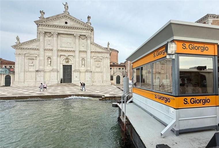 Venedig vor Bezos-Jawort im Ausnahmezustand Auf der Insel San Giorgio soll die Trauung stattfinden.