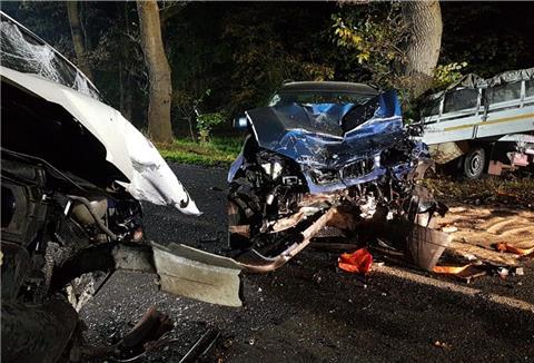 Ein Verkehrsunfall