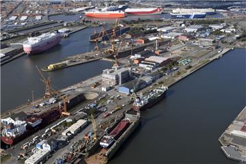 Auf der Lloyd Werft könnte die Kurzarbeitet ausgeweitet werden. 