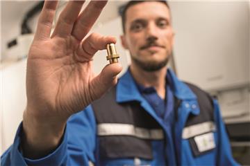 Auf diese Brennerdüsen kommt es an: Sie müssen gegebenenfalls an den Heizungen ausgetauscht werden, um H-Gas verbrennen zu können.