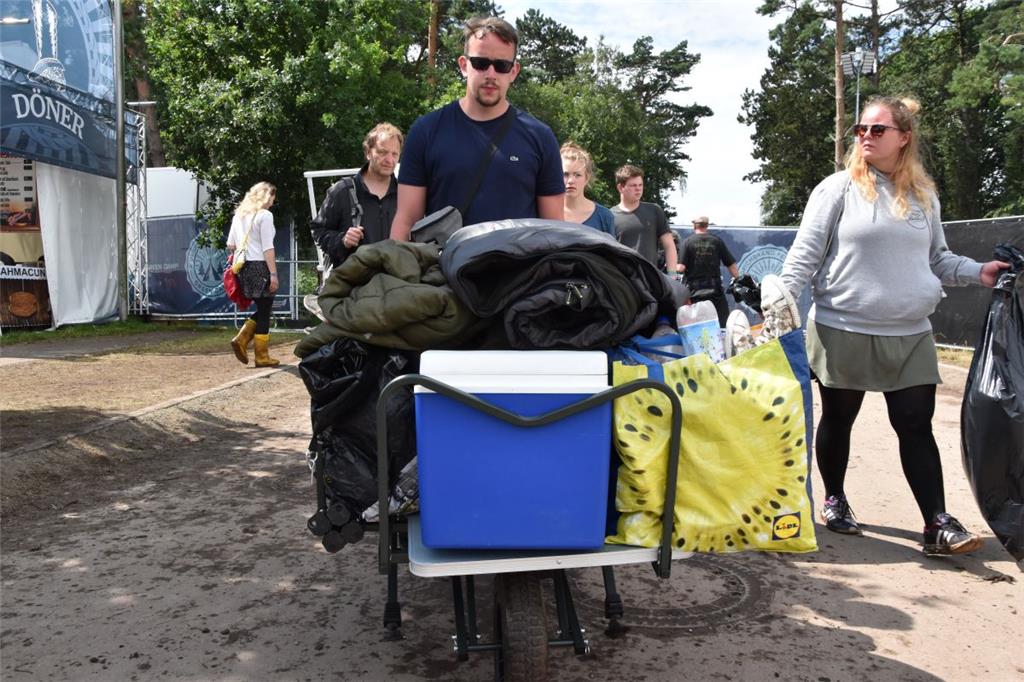 Auf diese Schubkarre hätte nichts mehr gepasst. Foto: Overschmidt