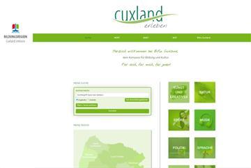Auf dieser Webseite sollen alle Veranstaltung im Cuxland gefunden werden - bisher sind 175 Veranstalter dabei.