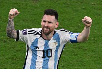Auf einer Stufe mit Diego Maradona: Lionel Messi wird mit Argentinien Weltmeister.