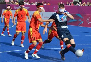 Auf internationaler Ebene sind Fußballmannschaften aus Spielern mit Behinderung schon etabliert – wie hier bei den Paralympics in London 2012.