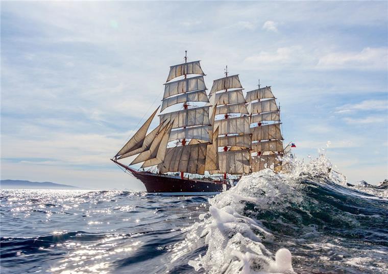 Auf nach Bremerhaven: Zum Seestadtfest Ende Mai wird die "Sedov" erwartet.