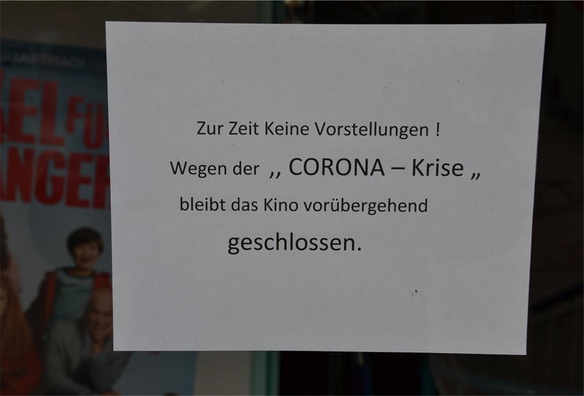 Zeven: Kino bis auf Weiteres geschlossen Aufgrund der aktuellen Corona-Krise bleibt das Zevener Central-Theater bis auf Weiteres für den Publikumsverkehr geschlossen. Die Wiedereröffnung wird rechtzeitig bekanntgegeben.