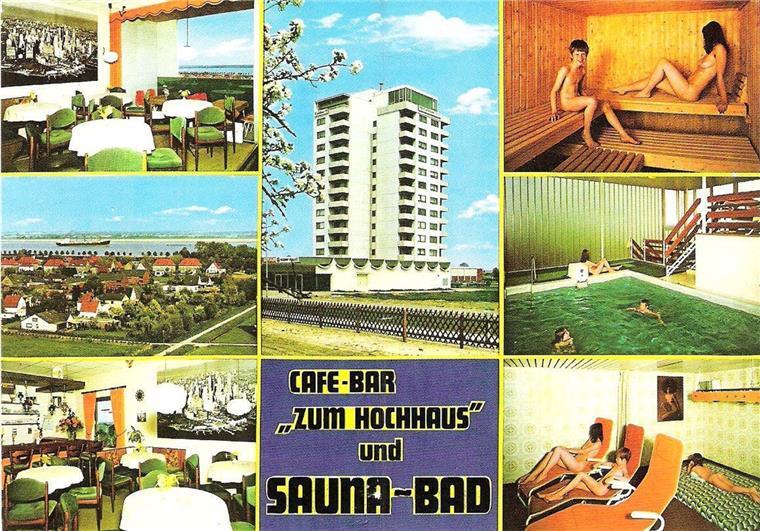 Ausblick, Sauna, Schwimmbad und Café: Diese alte Postkarte wirbt mit dem, was das Hochhaus einst zu bieten hatte. Geblieben ist nur der Ausblick.