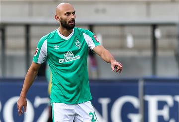 Ausgerechnet der Ex-Leverkusener Ömer Toprak hat das Tor für Werder Bremen gegen Bayer Leverkusen geschossen.