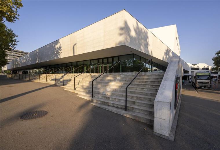 Eurovision Song Contest 2025 in Basel: der Chef tanzt schon Außer dem Wettstreit in der St Jakobshalle soll es Partys in der ganzen Stadt geben. (Archivbild)