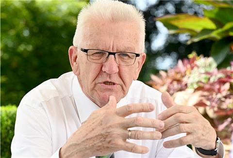 Baden-Württembergs Ministerpräsident Winfried Kretschmann (Grüne) hält auch eine Impfpflicht für denkbar.