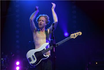 Bald wieder auf dem Deichbrand: James Johnston mit seiner schottischen Rockband Biffy Clyro,
