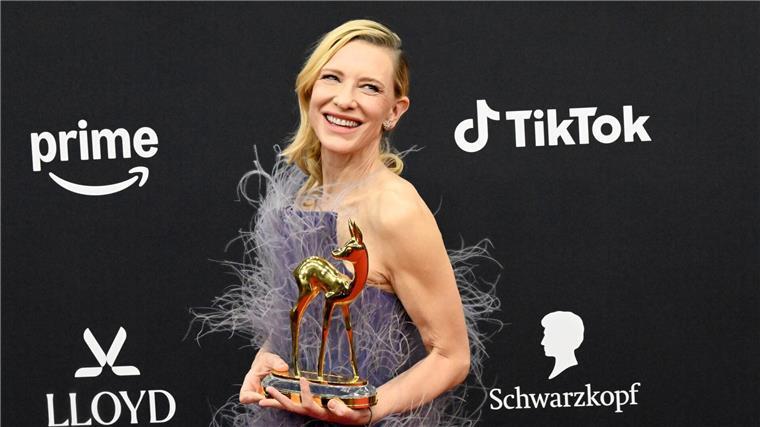 Bambi-Preisträgerin Cate Blanchett.
