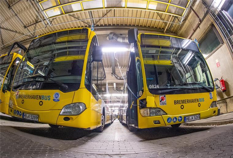 Zu viele Krankheitsfälle: Busse in Bremerhaven fallen am Freitag aus Bei Bremerhaven Bus fallen am Freitag Busse aus.
