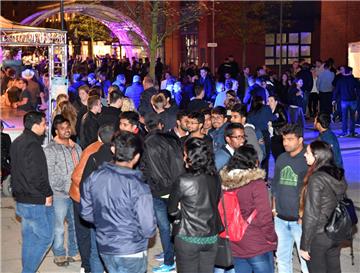 Bei der Erstsemesterparty der Hochschule Bremerhaven wurde die ganze Nacht gefei...