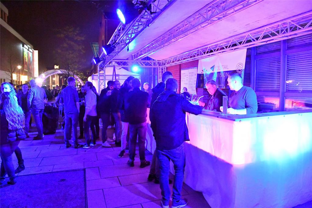 Bei der Erstsemesterparty der Hochschule Bremerhaven wurde die ganze Nacht gefei...