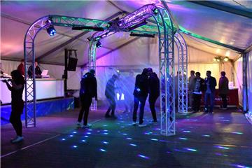 Bei der Erstsemesterparty der Hochschule Bremerhaven wurde die ganze Nacht gefei...