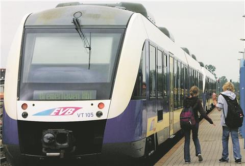 Bei der EVB kommt es zu Fahrplanänderungen.