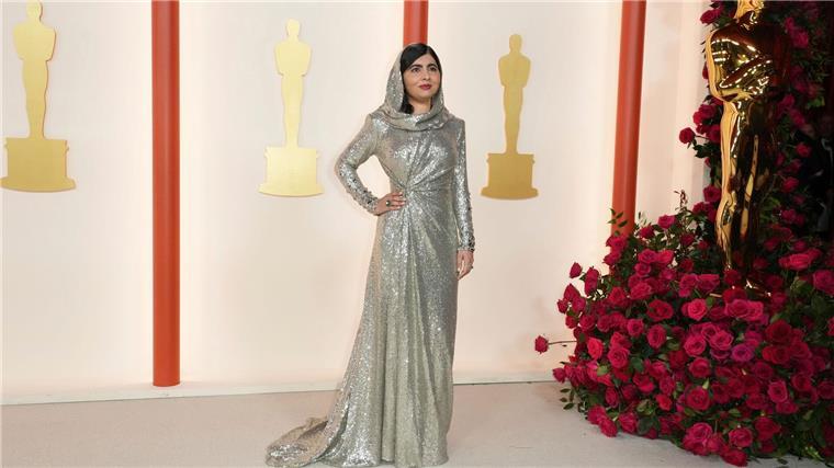 Malala: Von der Einsamkeit der Lichtgestalt Bei der Oscar-Verleihung 2023 zog sie Blicke auf sich, aber den Filmpreis gewannen andere. (Archivbild)