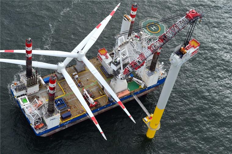 Bei der Senvion-Tochter PowerBlades in Bremerhaven werden Rotorblätter für die Offshore-Windindustrie hergestellt.