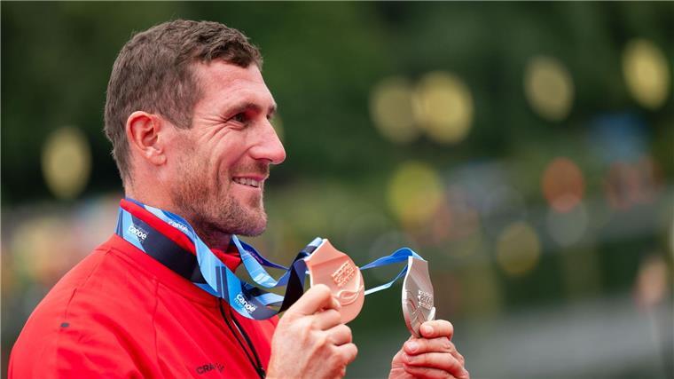 Bei der WM 2023 gewann Sebastian Brendel seine letzten internationalen Medaillen.