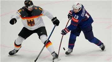 Bei der WM in Tschechien gelang Gaudreau ein Tor beim 6:1-Sieg der USA gegen Deutschland.