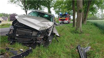 Bei einem Verkehrsunfall zwischen Lintig und Meckelstedt ist ein 75 Jahre alter Mann verletzt worden. 
