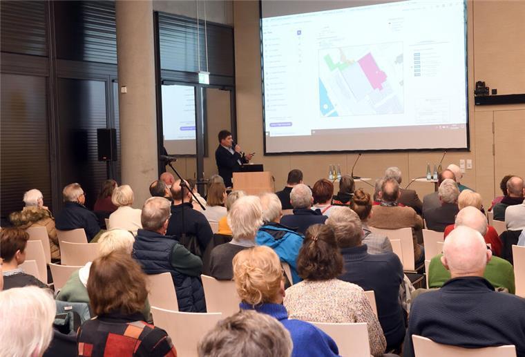Bei einer Info-Veranstaltung zum Karstadt-Abriss und zur Zukunft des Geländes kamen auch die Sorgen der Anwohner zur Sprache.