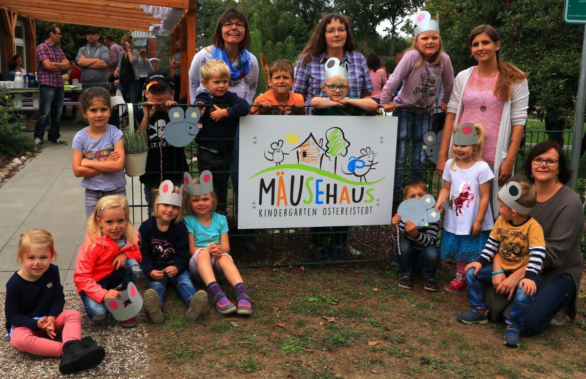 Bei Kindern, Eltern und Erziehern kommt der neue Ostereistedter Spielplatz bestens an.
