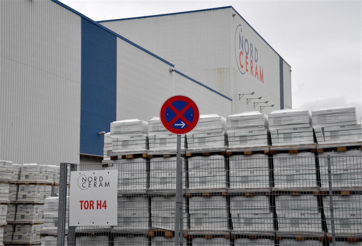 Bei Nordceram werden wieder Fliesen gebrannt Bei Nordceram ist die Produktion wieder angelaufen.