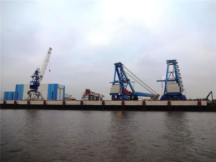 Bei Steelwind in Nordenham wird zurzeit nicht gearbeitet.