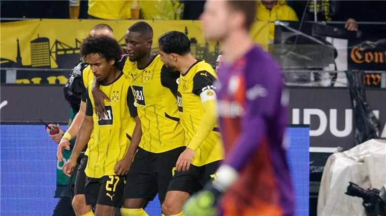 Beim 4:2 des BVB über Bochum wird Serhou Guirassy als Matchwinner gefeiert.