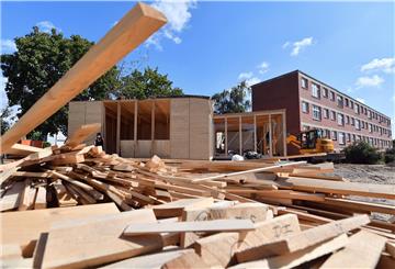 Beim Bau der neuen Kindertagesstätten in Sittensen und Klein Meckelsen soll der Baustoff Holz zum Einsatz kommen.