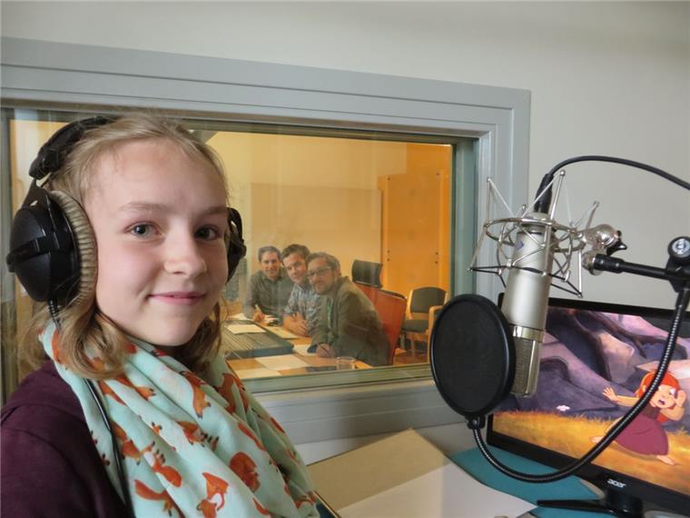 Beim Casting für "Ritter Trenk" machte Lene eine so gute Figur, dass sie für die Hauptrolle ausgewählt wurde.