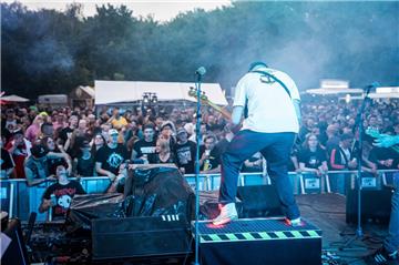 Beim Festival gab&apos;s richtig was auf die Ohren. Foto: Flüchter