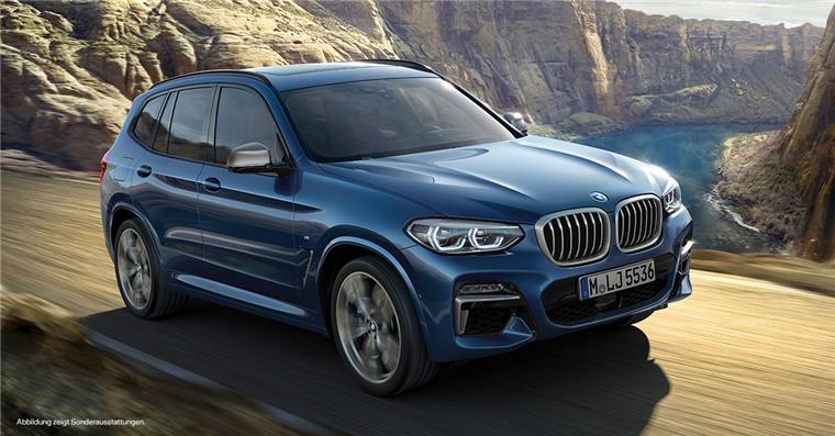 Beim Jahresstart der Bobrink-Gruppe können sich Besucher unter anderem auf den BMW X3 freuen. 