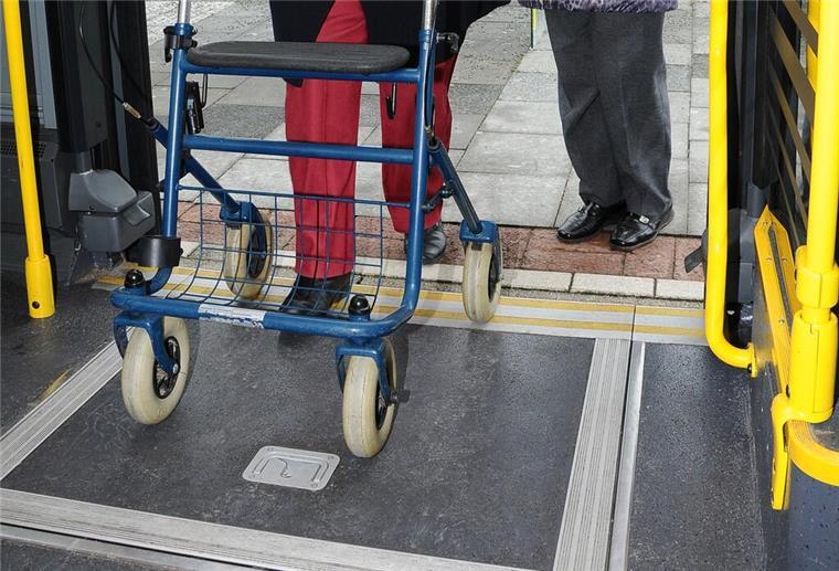 Training mit dem Rollator