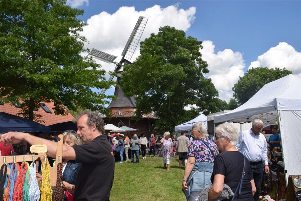 Beim Mühlenwochenende in Seefeld war am Sonntag und Montag einiges los. Foto: Sc...