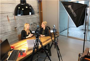 Das Aufnahmestudio von Michis Immowelt