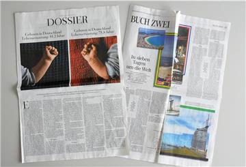 Beispiele jüngerer Bremerhaven-Berichte in überregionalen Medien: „Die Zeit“ (links) und die „Süddeutsche Zeitung“.