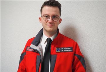 Bennet Neelsen ist 22 Jahre alt und Ortsbeauftragter der Johanniter in Nordenham.