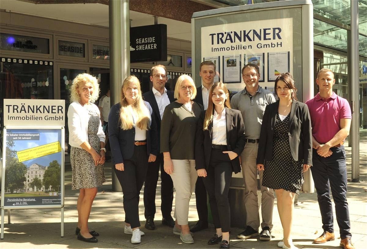 Tränkner Immobilien GmbH feiert 50. Jubiläum Tränkner Immobilien Team