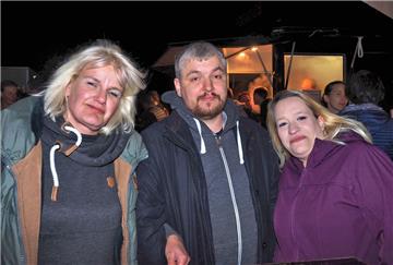 Bereit für einen tollen Abend. &quot;Rock in den Mai 2019&quot; in Sievern. Foto...