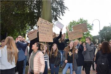 Bereits am 20. September, dem Tag des globalen Klimastreiks, gingen allein Brake gut 1000 Menschen auf die Straße. 