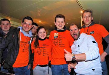 Beste Stimmung bei der 20. Auflage von &quot;Rock in den Mai&quot; in Sievern. F...