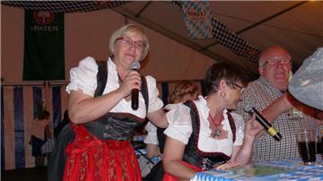 Beste Stimmung beim Oktoberfest in Nordholz.