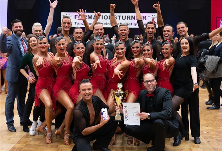 Das A-Lateinteam der TSG Bremerhaven