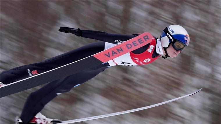 Im Krisenmodus zur WM: Skispringer schwer angeschlagen Bester Deutscher auf Rang neun: Andreas Wellinger.