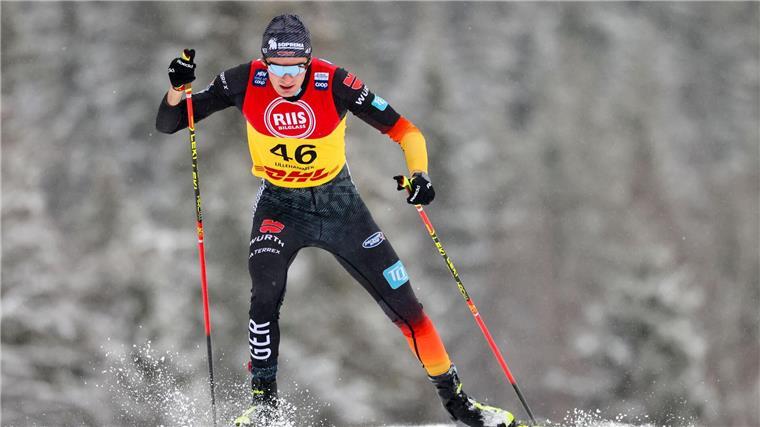Bester Deutscher in Val di Fiemme: Friedrich Moch.
