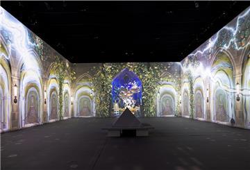 Eine Kunstausstellung in Bremen.